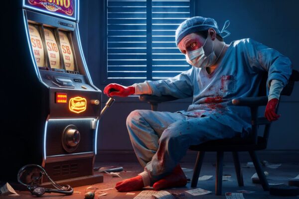 tired doctor gambles career away