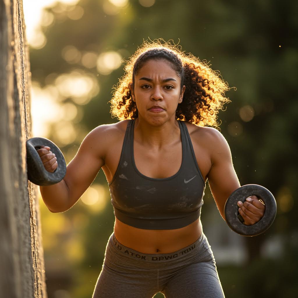 손에 쥔 무게를 밀어내며 온카스터디의 에너지가 내면의 한계를 넘어서는 흐름